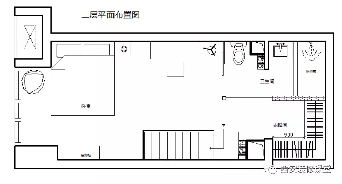 层高5.6米的35㎡单身公寓，做成LOFT能有多美