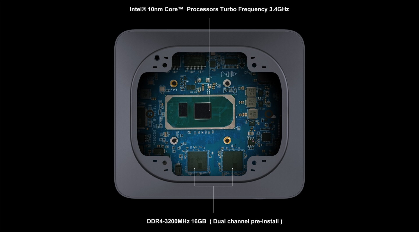 Minisforum 发布 DeskMini X35G 迷你主机：十代酷睿 双网络接口