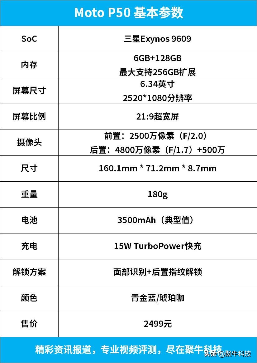 4800万像素+21:9影院宽屏 Moto P50评测 就像许久不见的老友相聚