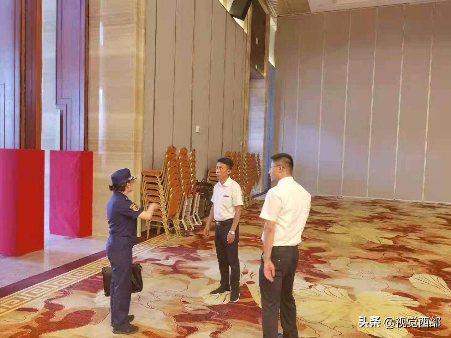 崆峒区消防救援大队圆满完成“津企陇上行”消防安保任务
