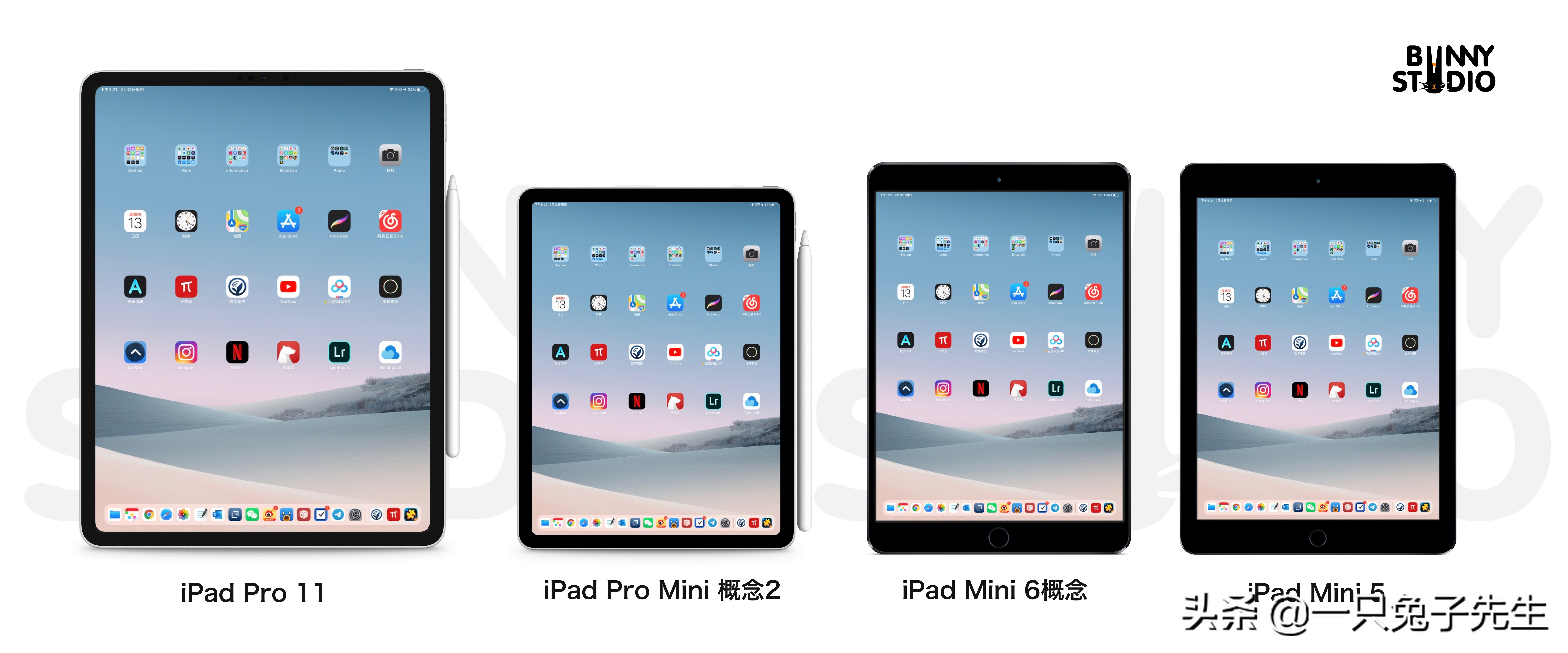 全面屏iPad Mini—小屏幕的未来