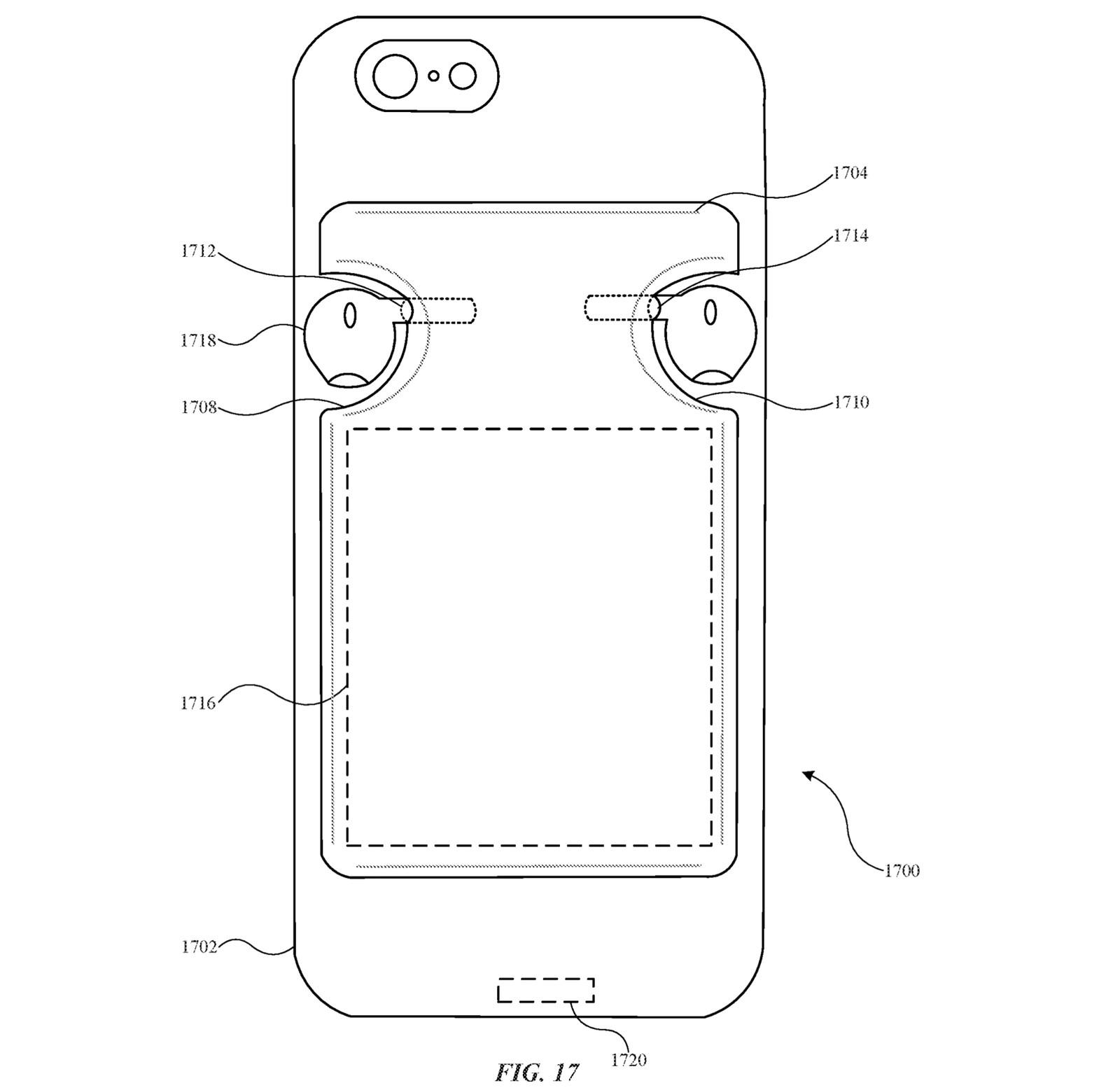 Have new patent of makings ｜ apple: The apple is being developed muti_function can charge IPhone protects housing