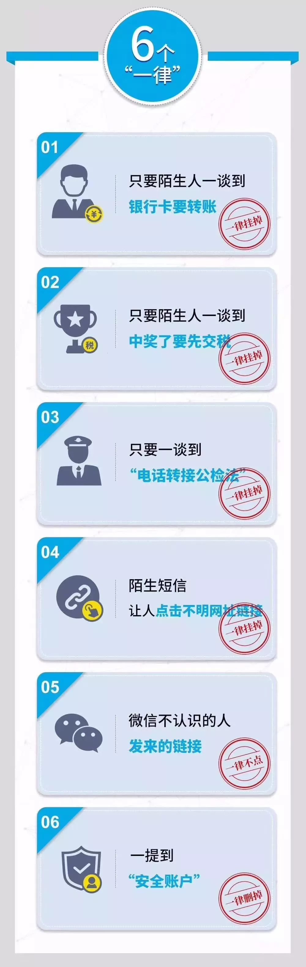 “六个一律” “八个凡是” 教你防范诈骗-第2张图片-农百科 “六个一律” “八个凡是” 教你防范诈骗-第2张图片-农百科