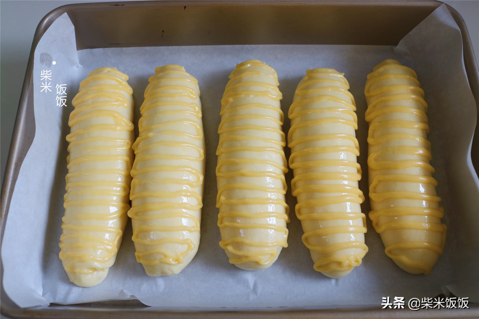 别给孩子买面包了，自己在家做，一次发酵，做法简单，香软好吃