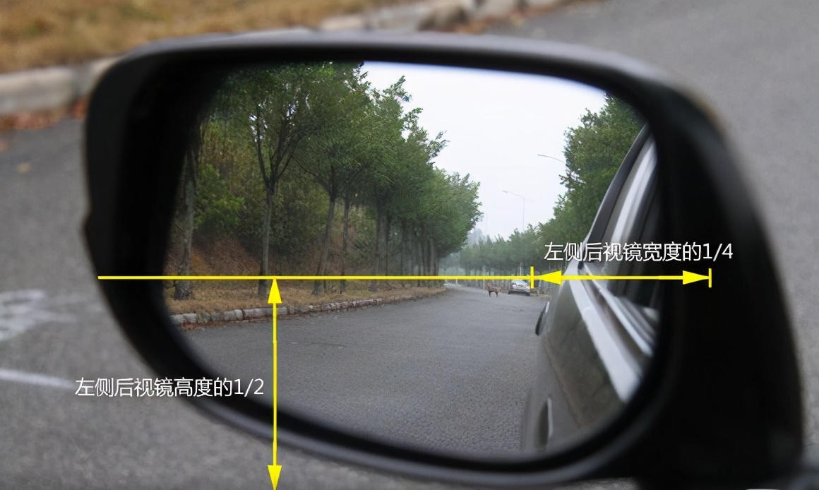 新手上路，如何通过后视镜判断后车距离？掌握方法，原来如此简单