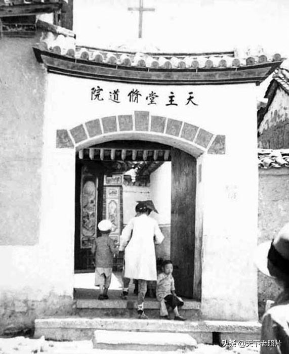 1938年的云南保山老照片 80年前宝山城乡景观及人物风貌