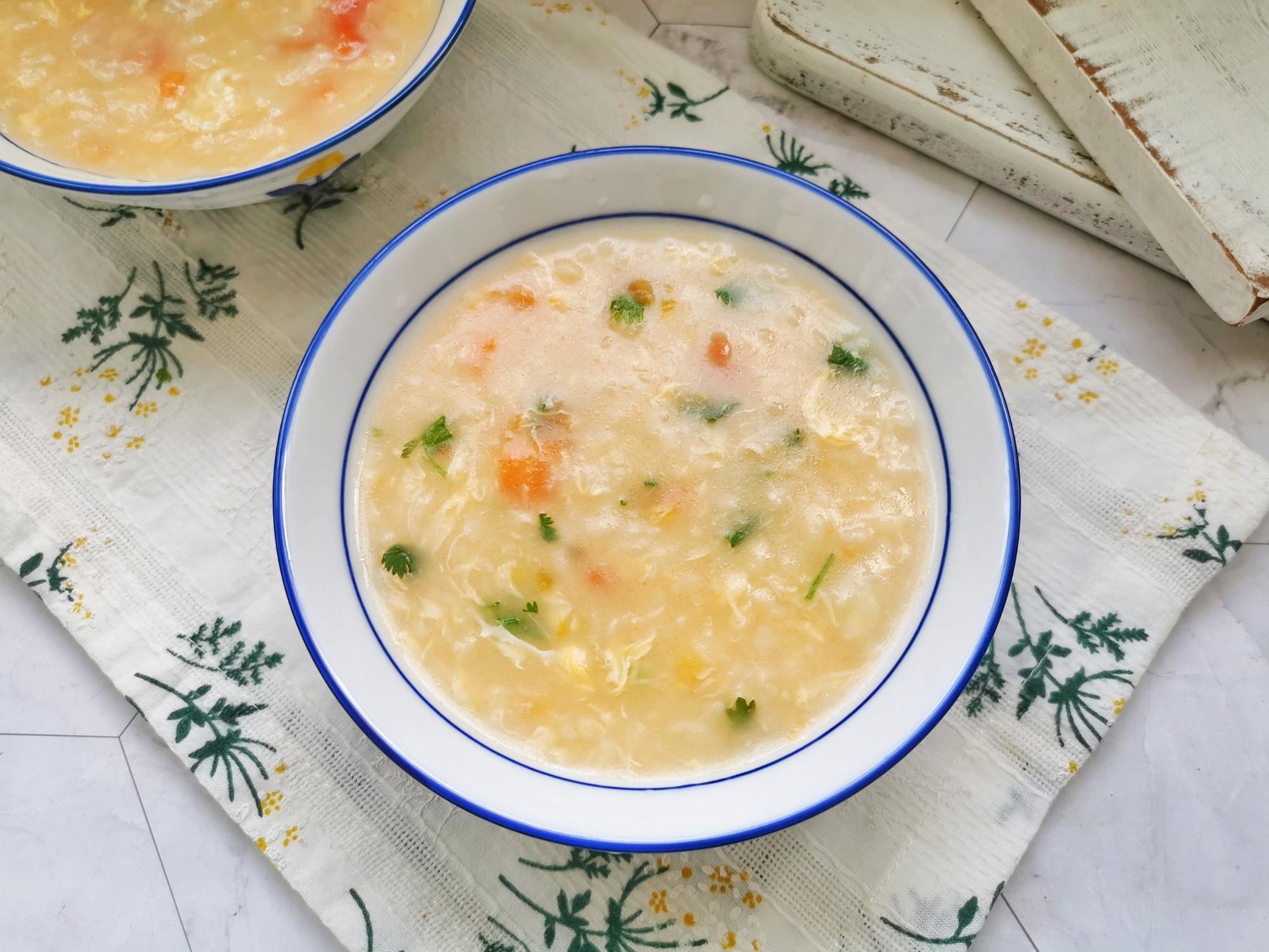 最近迷上这早餐，每次做一大锅，营养好消化，孩子连喝两碗