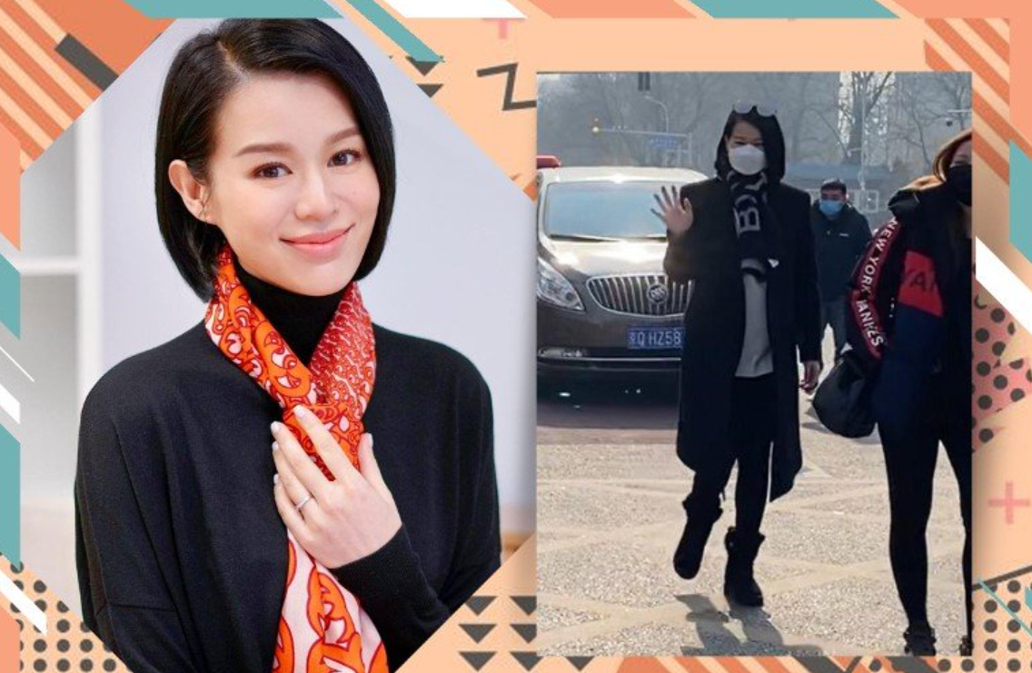 胡杏兒曬7個月孕肚，穿蕾絲裙大肚如羅，四肢纖細不像三胎媽媽