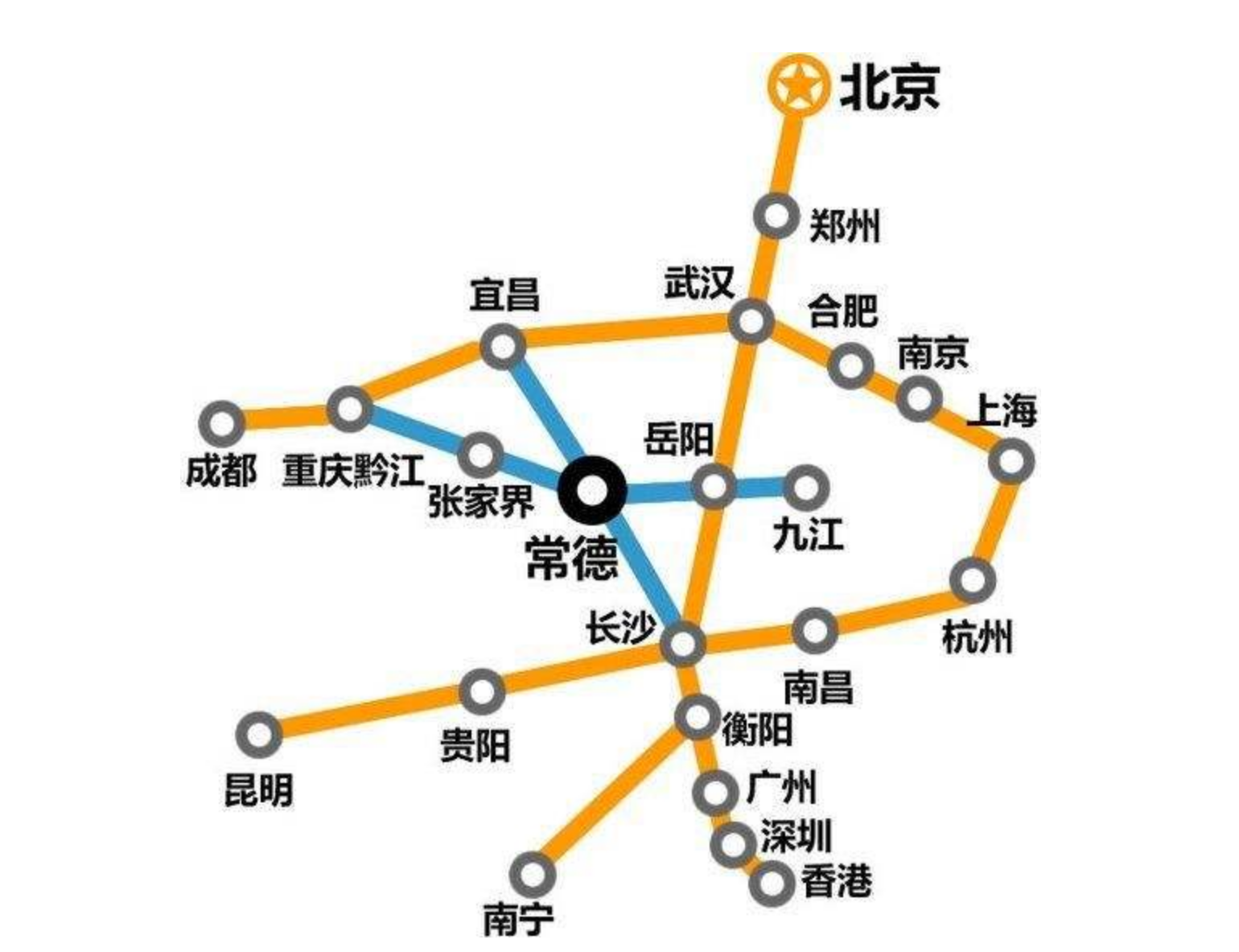 高铁时代，这5座城市将率先崛起，看看你家乡上