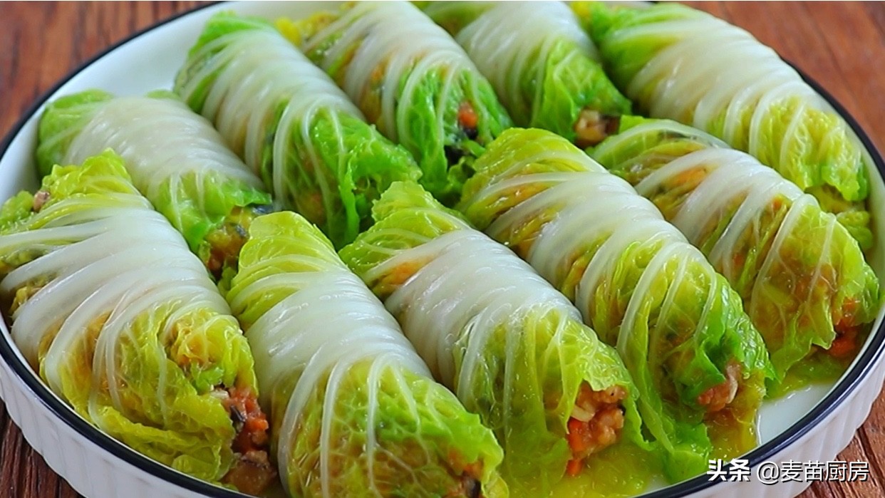 白菜這吃法太鮮嫩了，一層比一層好吃，多汁又美味，老做法教會你
