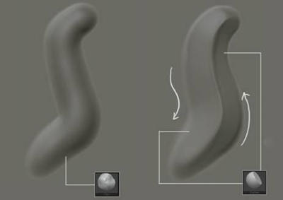 教学｜zbrush雕刻头发笔刷介绍，巧用工具可以事半功倍哦