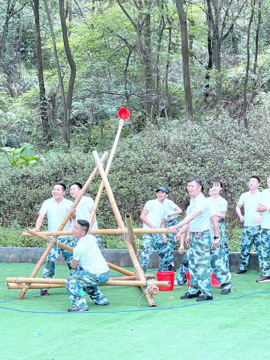热烈祝贺汇德商学院春季联合开学拓展圆满结束