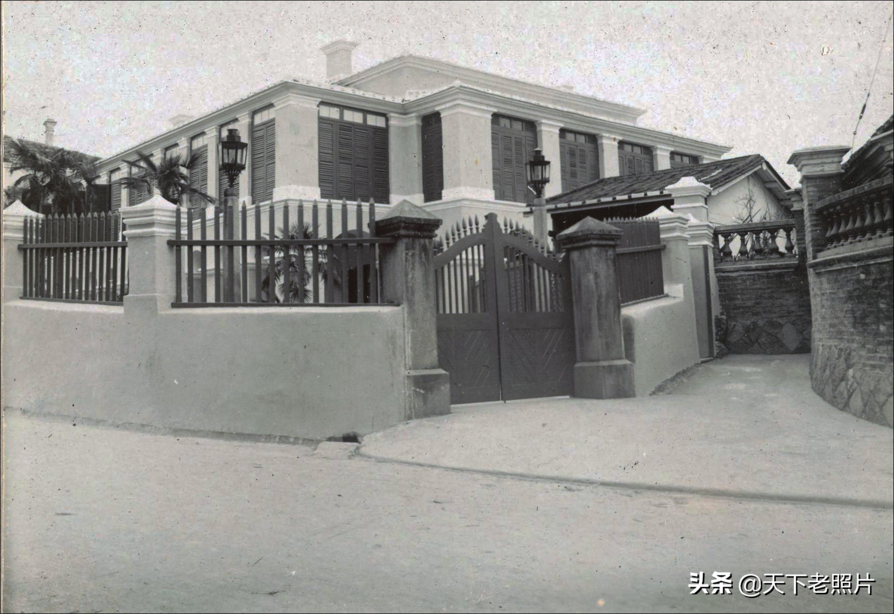 1902-1908年间福州的各式洋楼建筑老照片一览及介绍