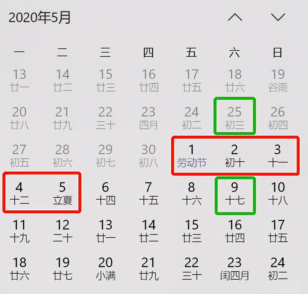 5月8号三天后是几号，5月8号