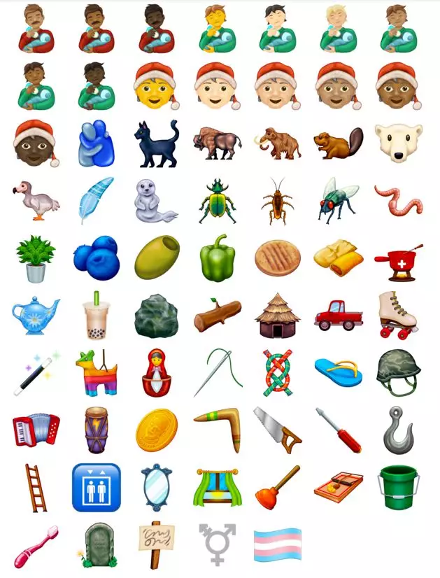 2020年emoji表情包新鮮出爐，神情奧妙，似乎看透了一整年