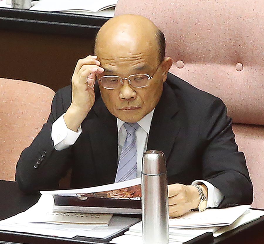 蘇貞昌兩頭燒，綠營2024卡位戰島內網友猜不久後將換�他�