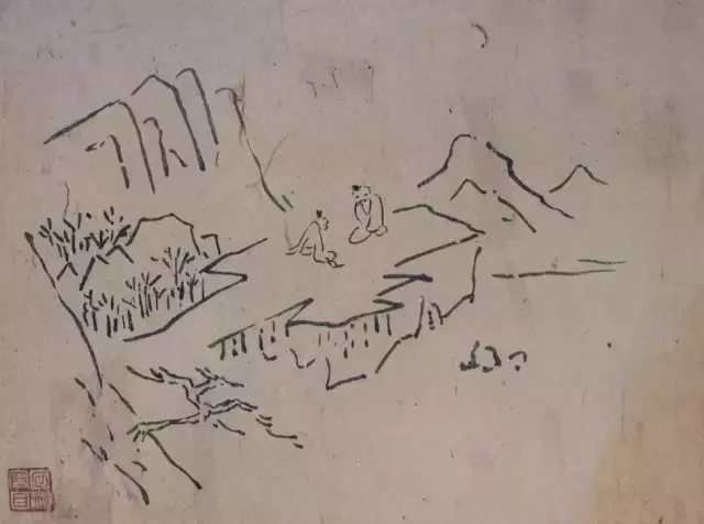 这位和尚的画,简到了极致,影响后世几百年