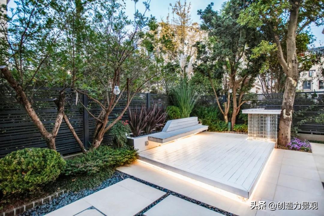 花園案例 分享18家簡約大氣的庭院 不看會後悔 創造力景觀 Mdeditor