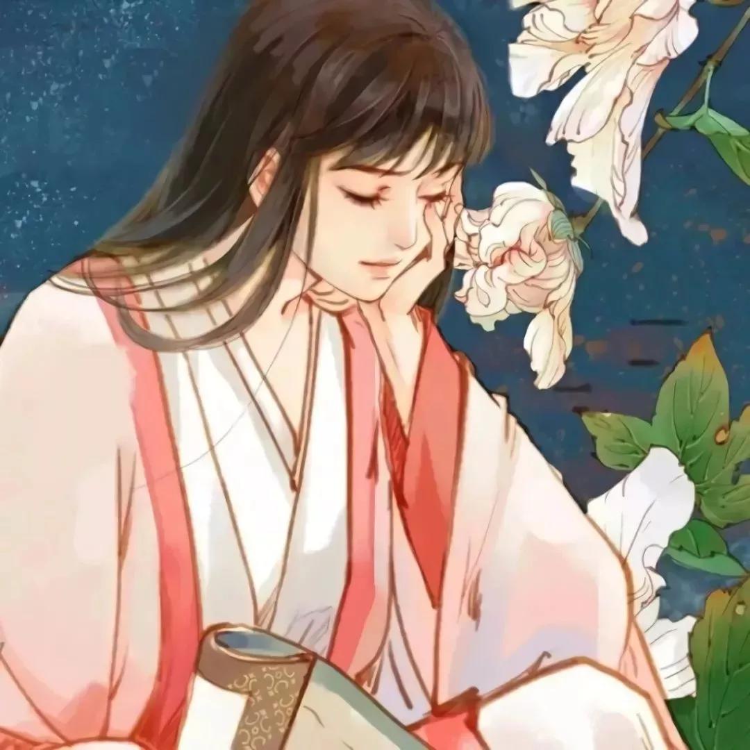 古风系头像人间忽晚，山河已秋图片