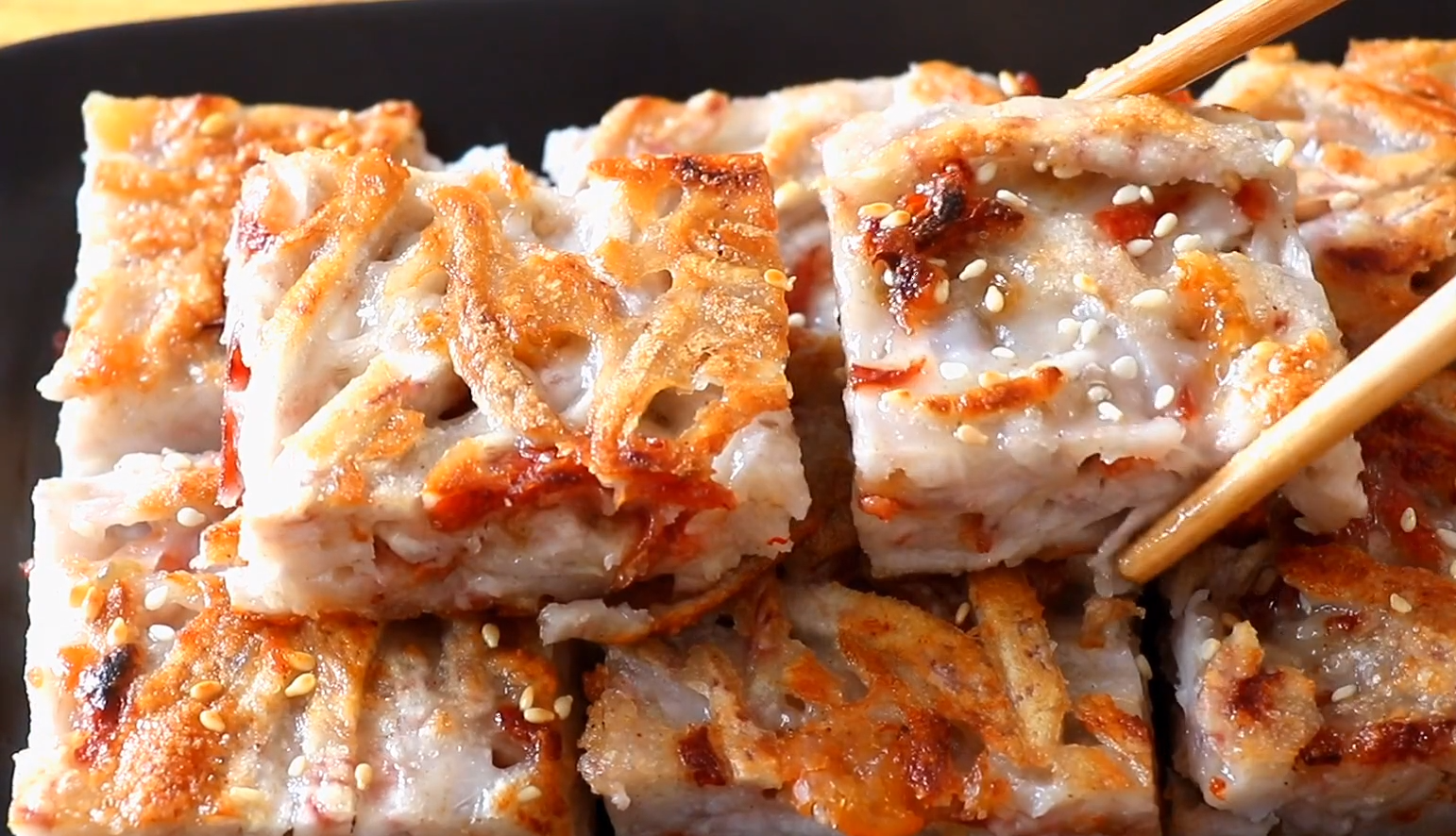 广式芋丝饼做法：家人最爱的早餐，香糯可口，比芋头糕简单还好吃