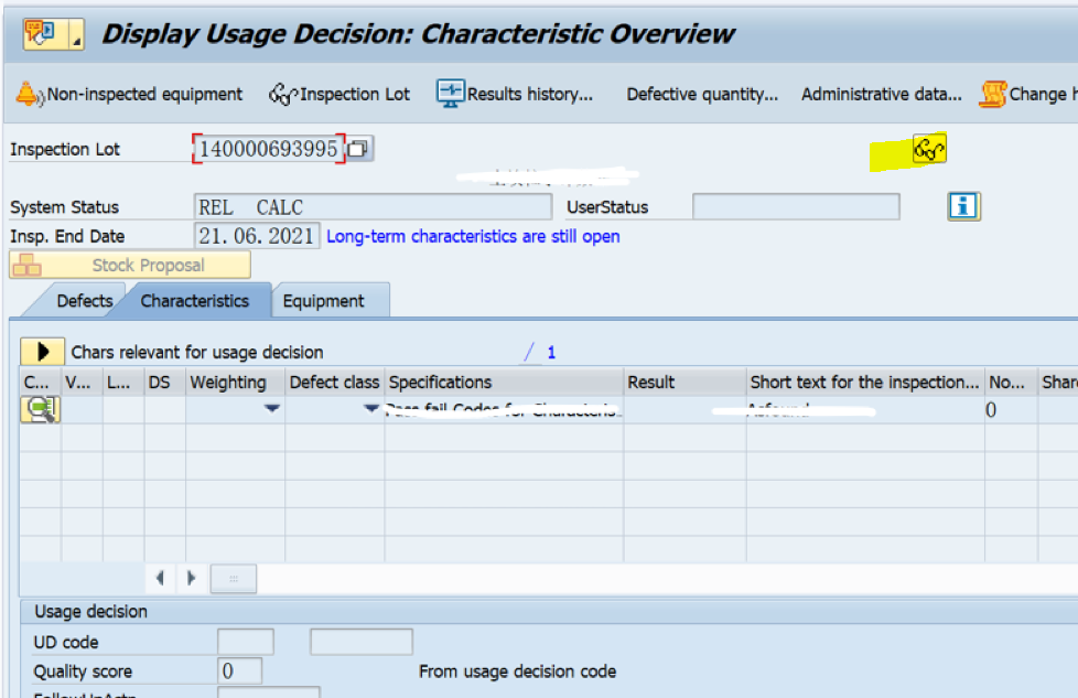 SAP PM 初级系列20 - 维修工单的检验批