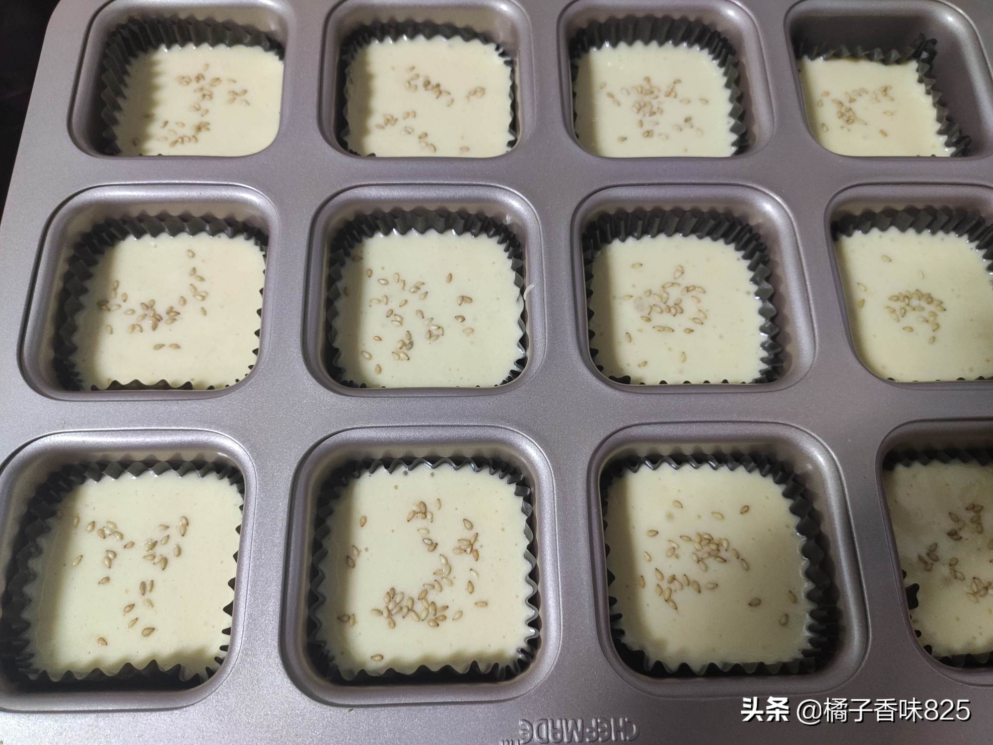 脆皮小蛋糕，不用一滴水，外酥里嫩甜而不膩，兒子每次上學必備