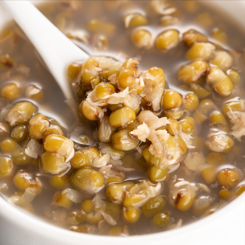 煮綠豆湯時，直接下鍋煮是錯的，教你一個訣竅，5分鐘綠豆煮開花