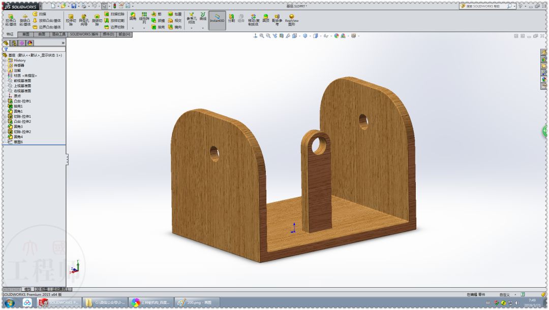 ��SolidWorks��Ƶļ򵥻�е������ֻ�����������