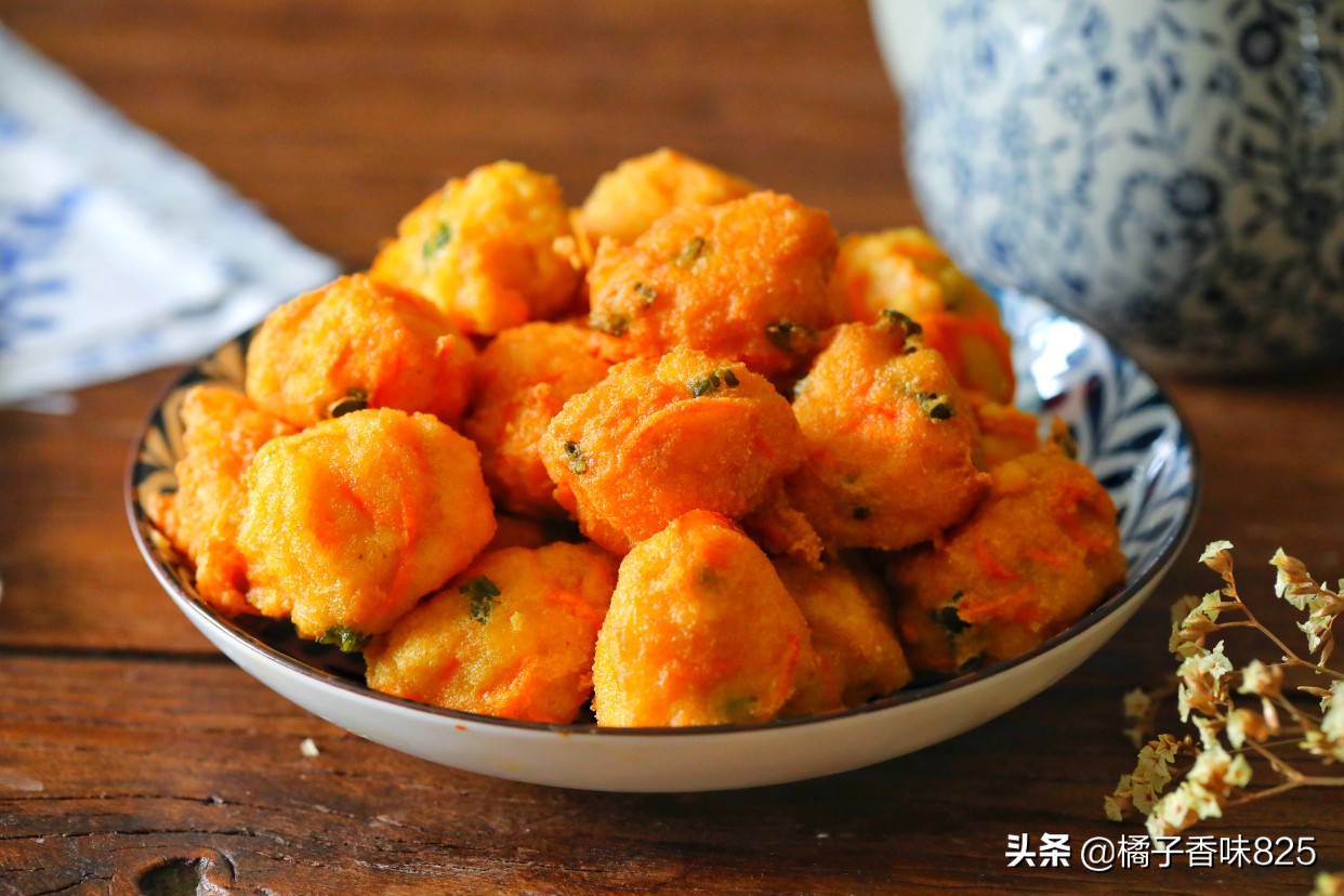 麻婆豆腐吃腻了，试试这个做法，一口一个的小丸子，不加肉也特香