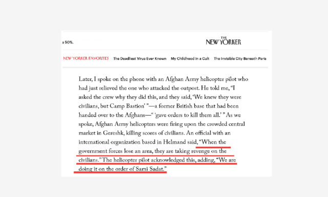 美国这本杂志发的这篇关于阿富汗和塔利班的文章，实在是太绝了