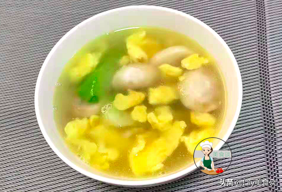 图片[5]-丝瓜口蘑蛋汤做法步骤图 简单美味又营养-起舞食谱网