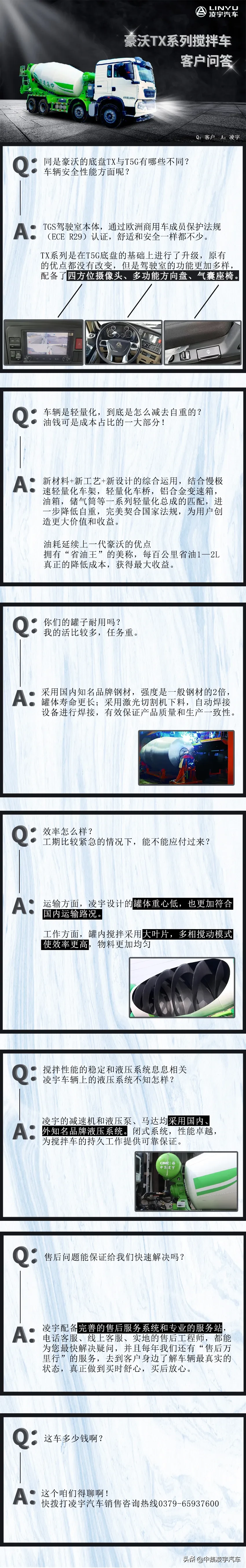 听说买搅拌车的客户 80%都有这个顾虑 今天凌宇统