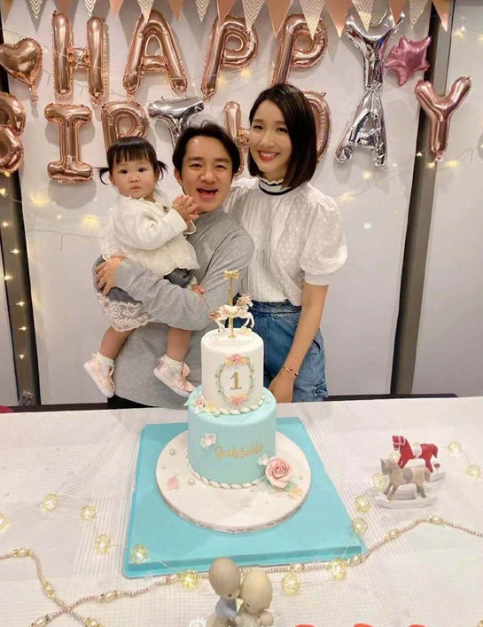 王祖藍回應女兒身高，天韻身材遺傳媽媽，五官和爸爸如復制粘貼