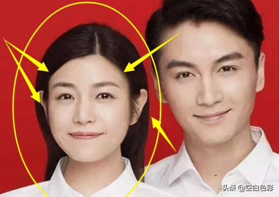 都说结婚证件照要露出眉毛，当看到魏晨老婆，这也行？