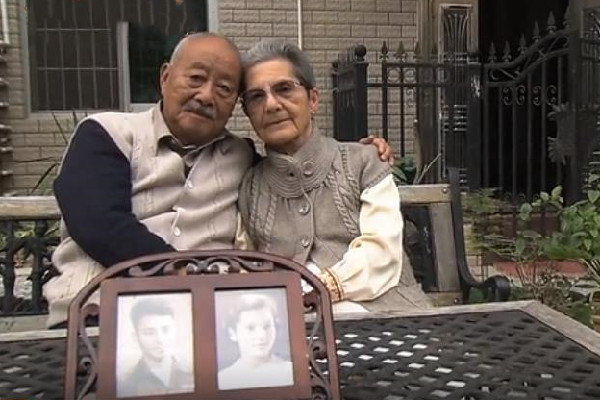 法国一名中法混血老太，苦等中国初恋55年，83岁时两人终携手