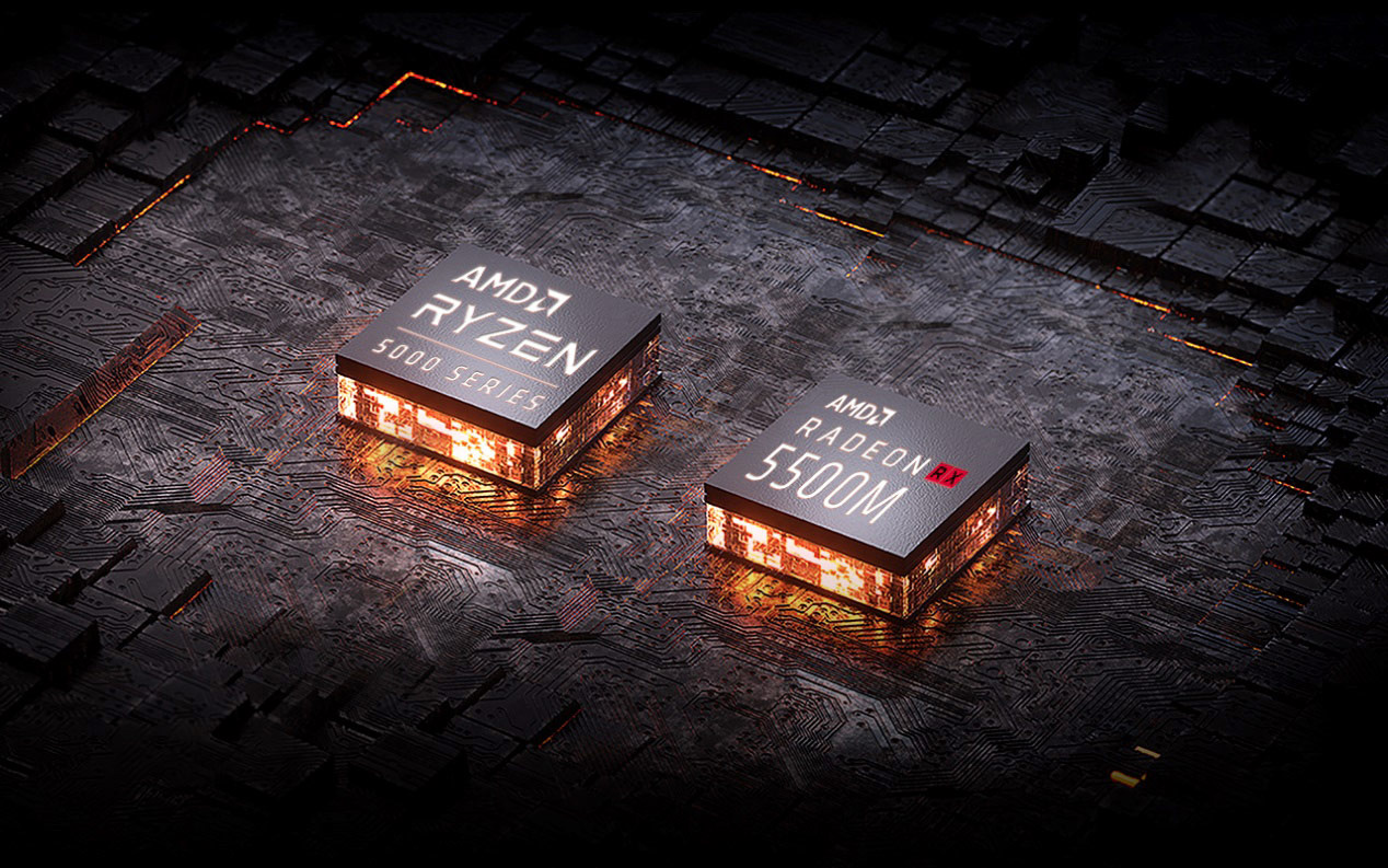 微星推出新款 3A 平台勇者 15 笔记本：RX 5500M显卡，6 热管散热