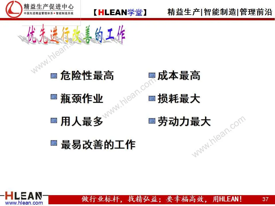 「精益学堂」IE技能训练之工作简化（下篇）