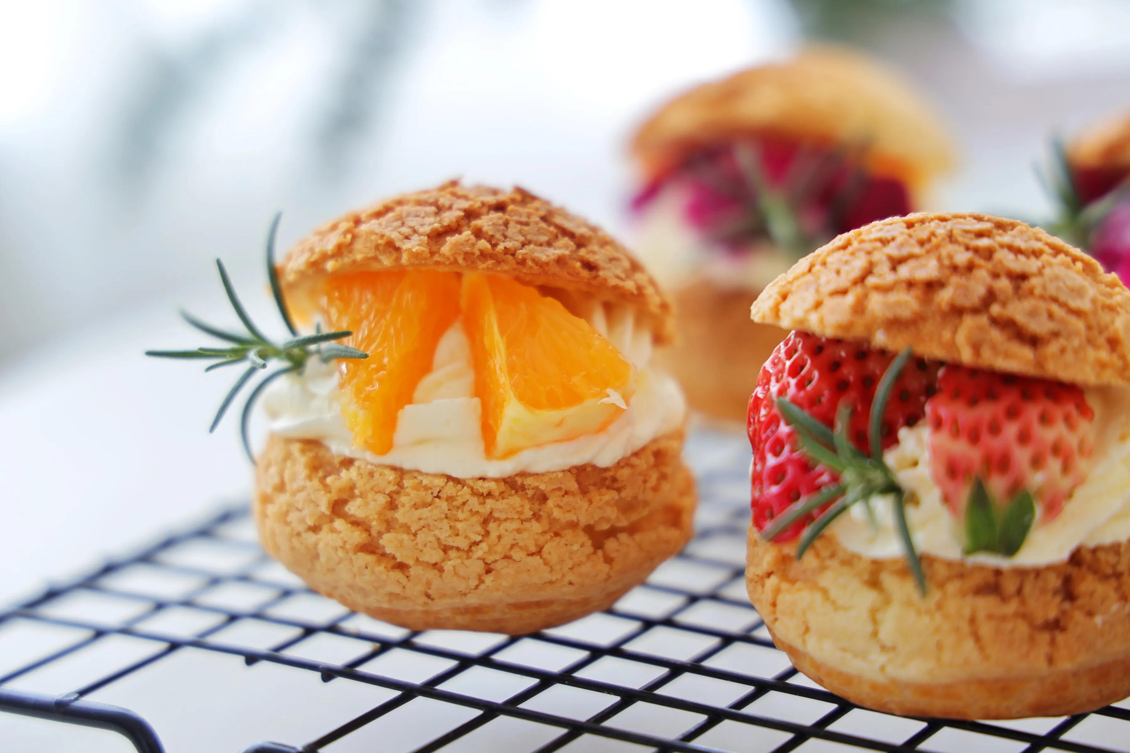 一個20塊錢的大泡芙，在家做簡單又健康，再也不用去外面買了