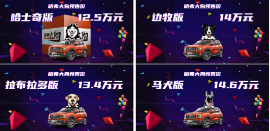 哈弗大狗&京东跨界联合  SUV预售新玩法不了解一下？