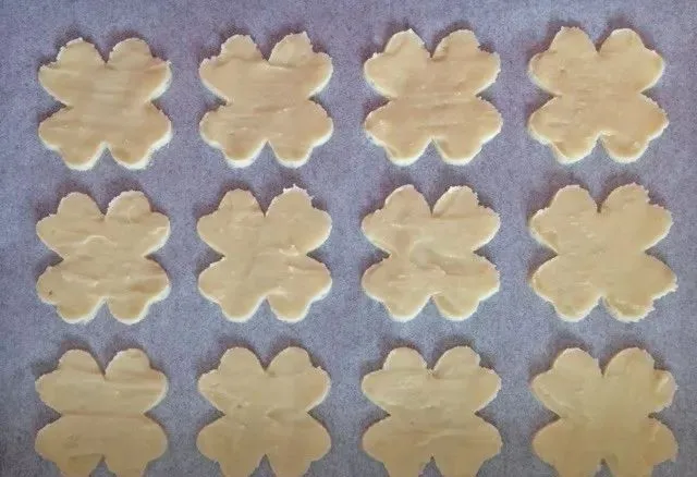 Biscuit of small fairy of pure and fresh small originality -- jasmine flower tile