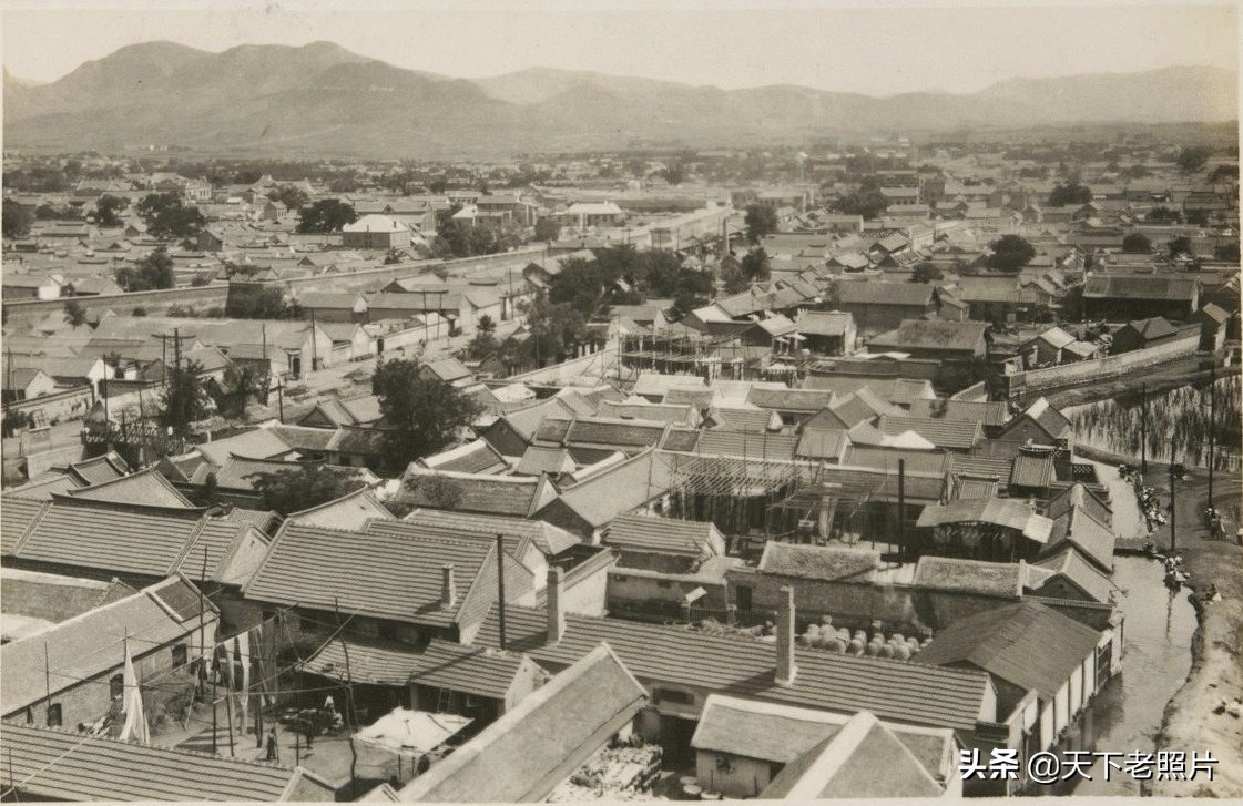 1931年的济南风景及人物风貌 大明湖珍珠泉普利门