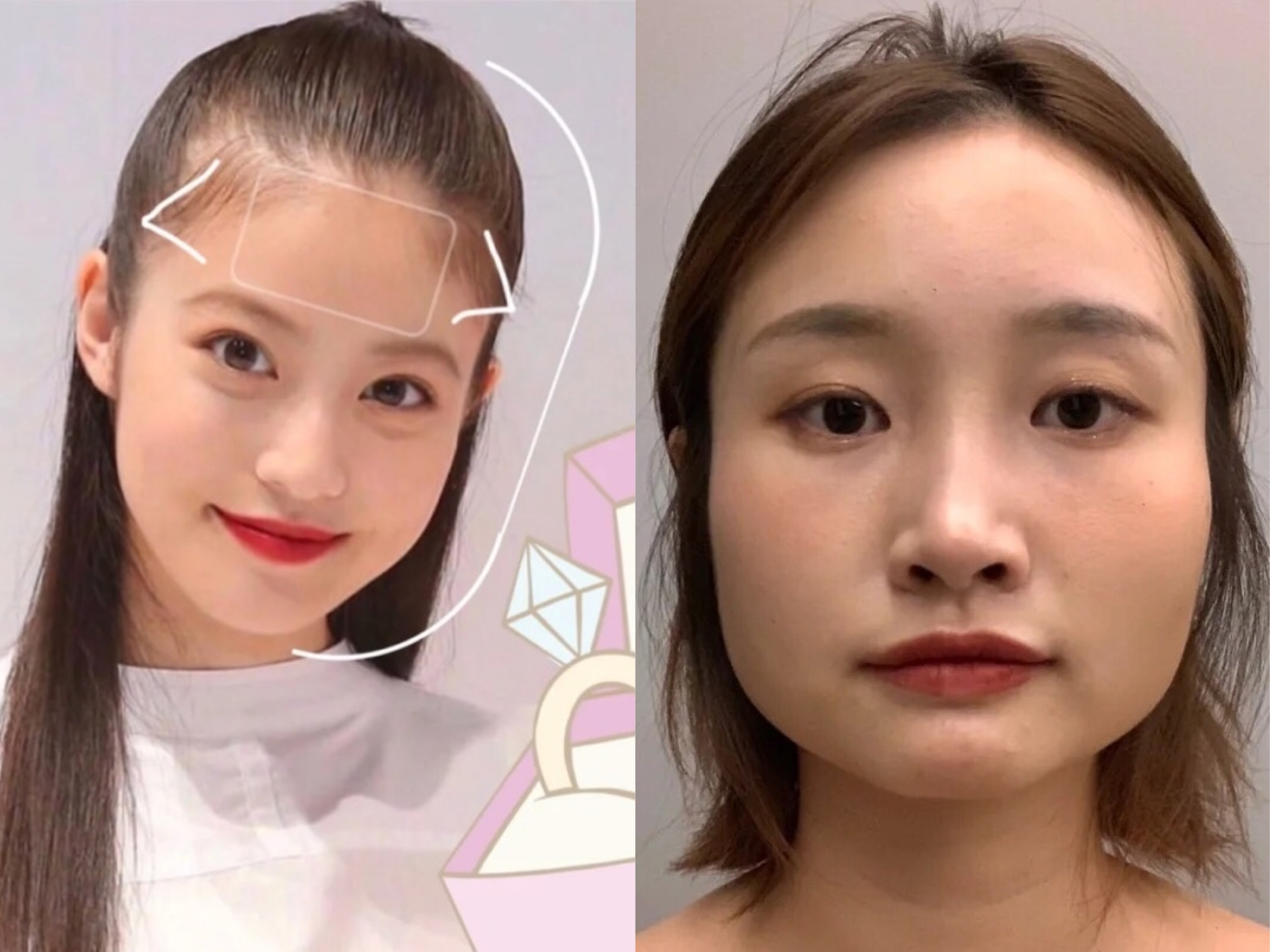 方脸别乱剪头发,这样做显脸小还减龄,氛围美女的气质直接拉满 | aogbo