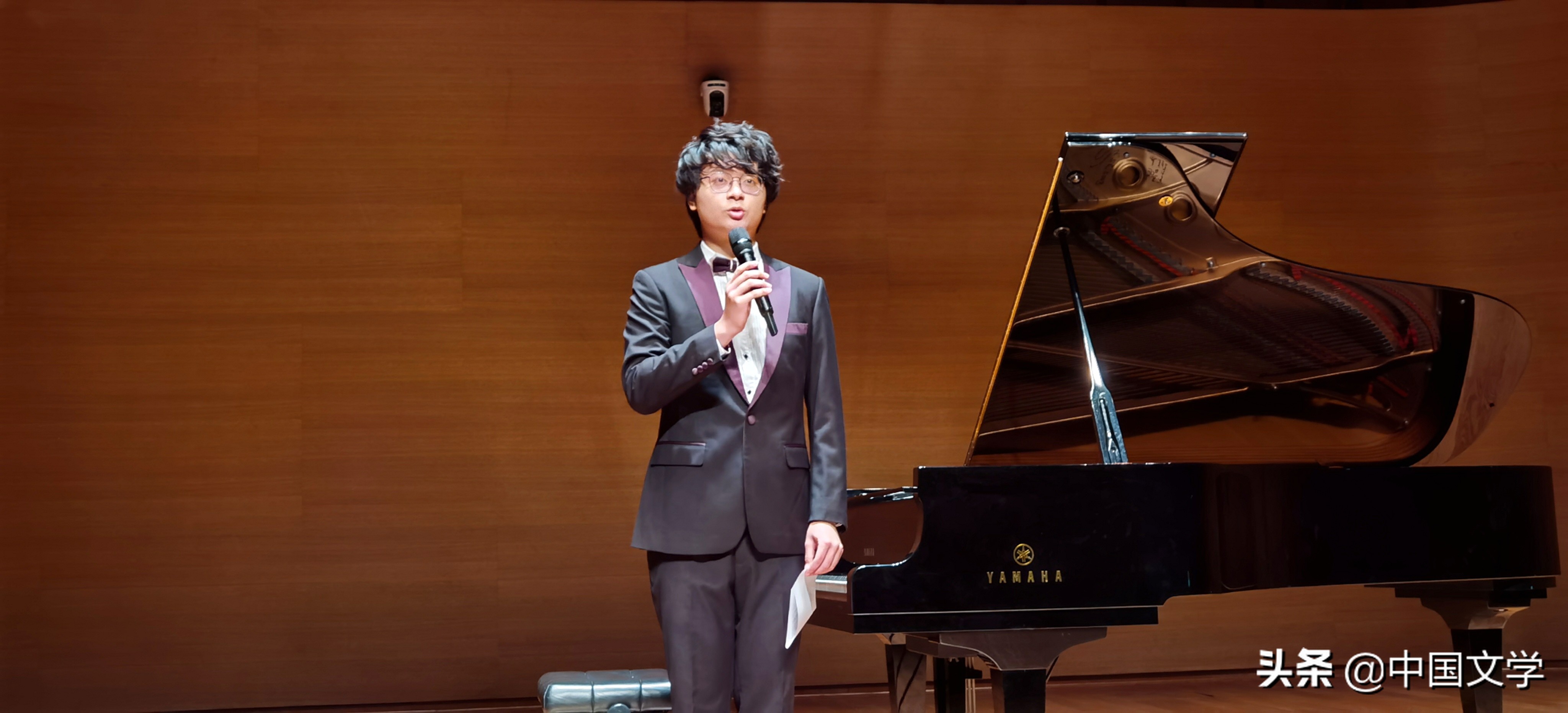 蔡宏博钢琴独奏音乐会在泉州大剧院举行