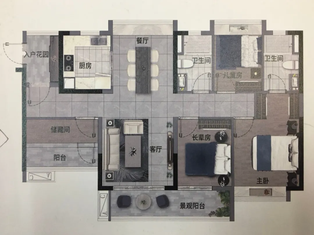 吹风价2.3万/平!金洲方圆新盘悄然面世!户型图抢先看(图8)