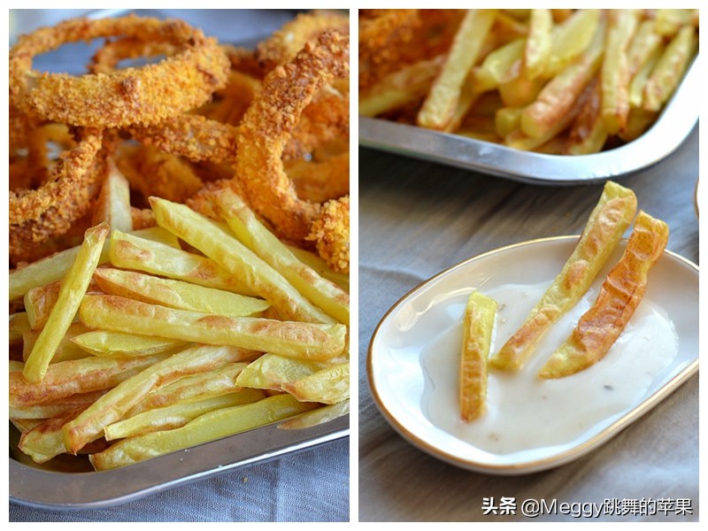 不用一滴油的 空气炸 鸡米花洋葱圈薯条 健康美味赛过肯德基 美食 爆资讯新媒体平台