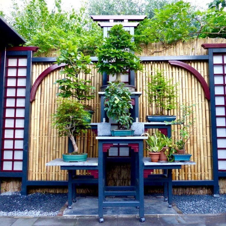 用竹子建一个篱笆小院，剩下的对半搭成屋顶，这雅致不输古人分毫