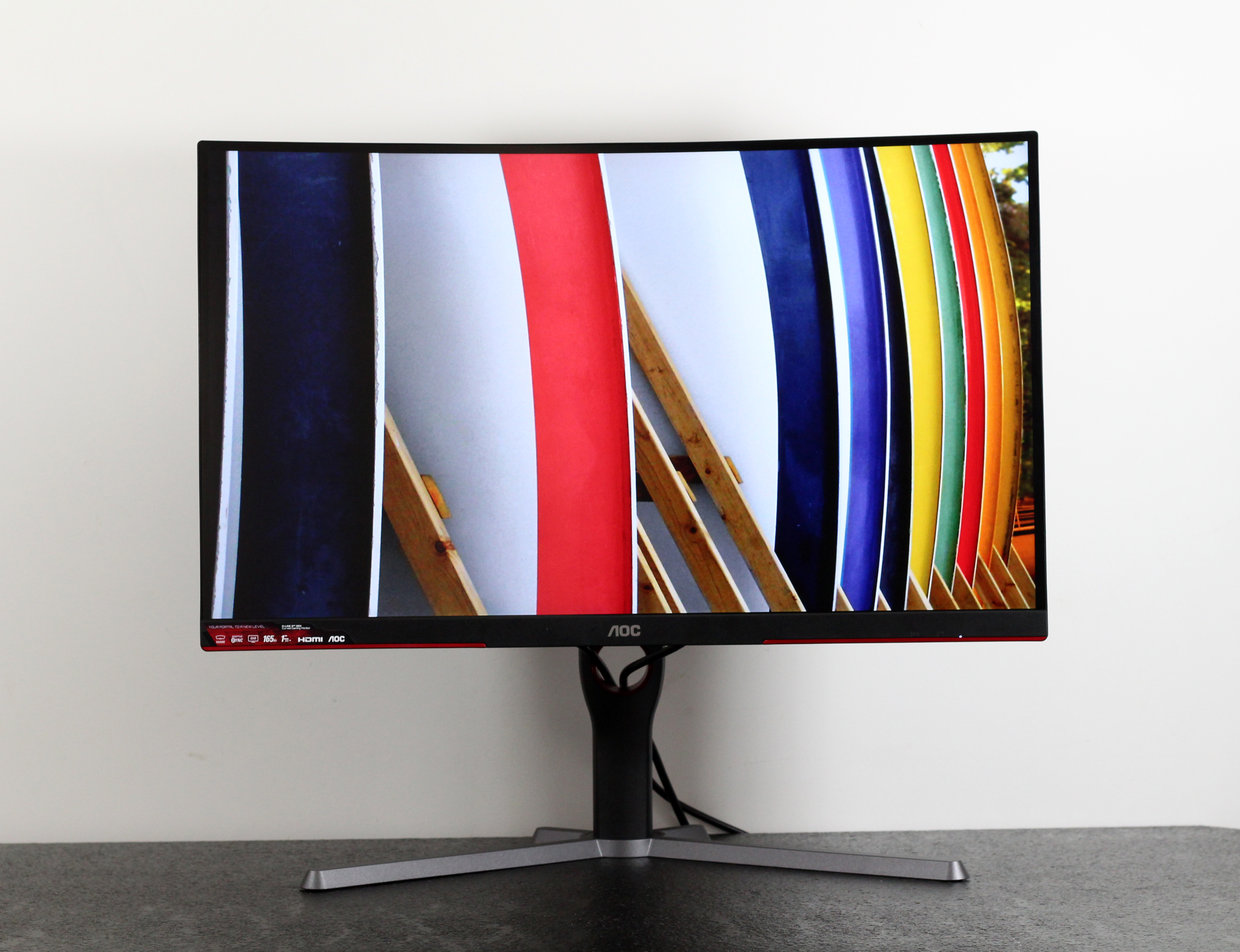 AOC CQ27G3S显示器评测：2K曲面+165Hz，干好新平台的显示活