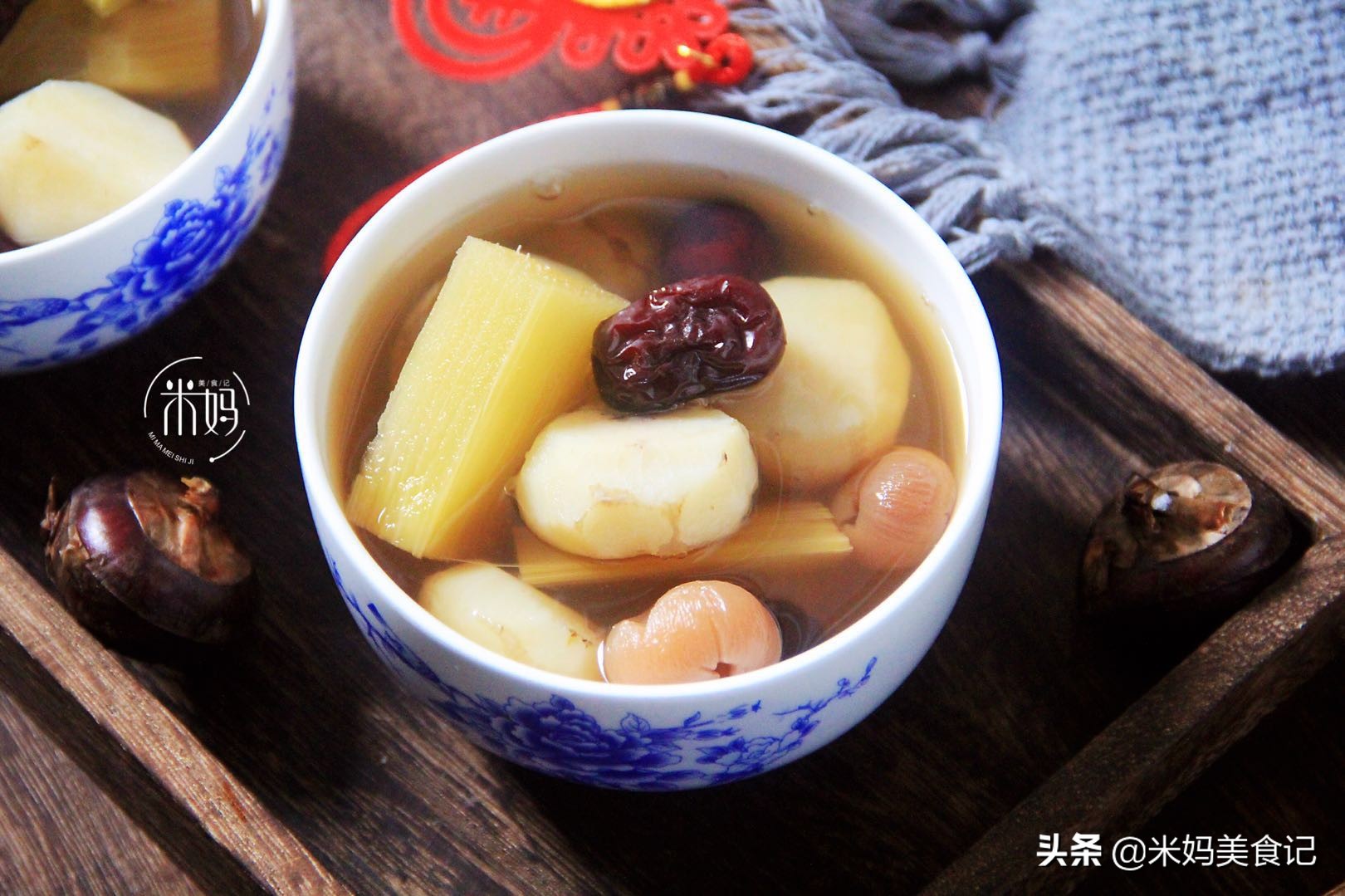 图片[2]-甘蔗马蹄甜汤做法步骤图 清热又健胃初春要多喝-起舞食谱网