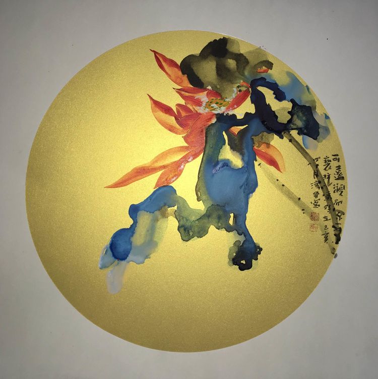 画家张圣强 字淳风 书画作品