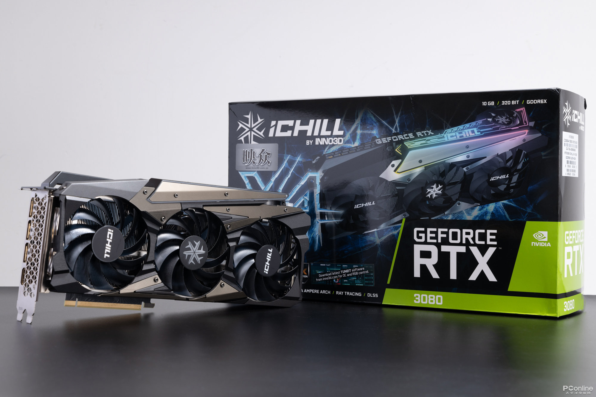 映众RTX 3080冰龙超级版图赏：金属美学内外兼修
